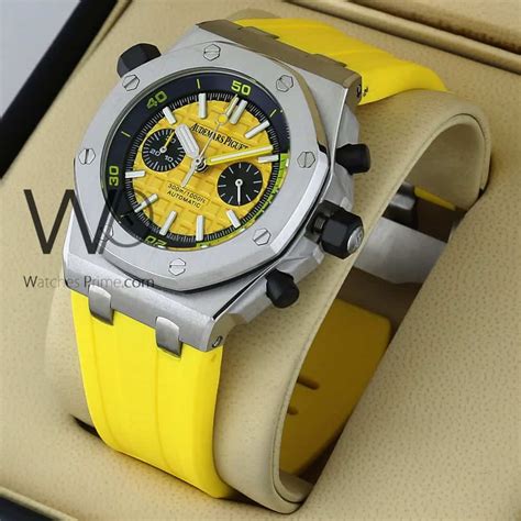 yellow audemars piguet|Audemars Piguet watch.